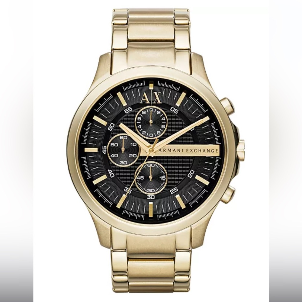 Armani Exchange Black Dial Chronograph Men’s Watch